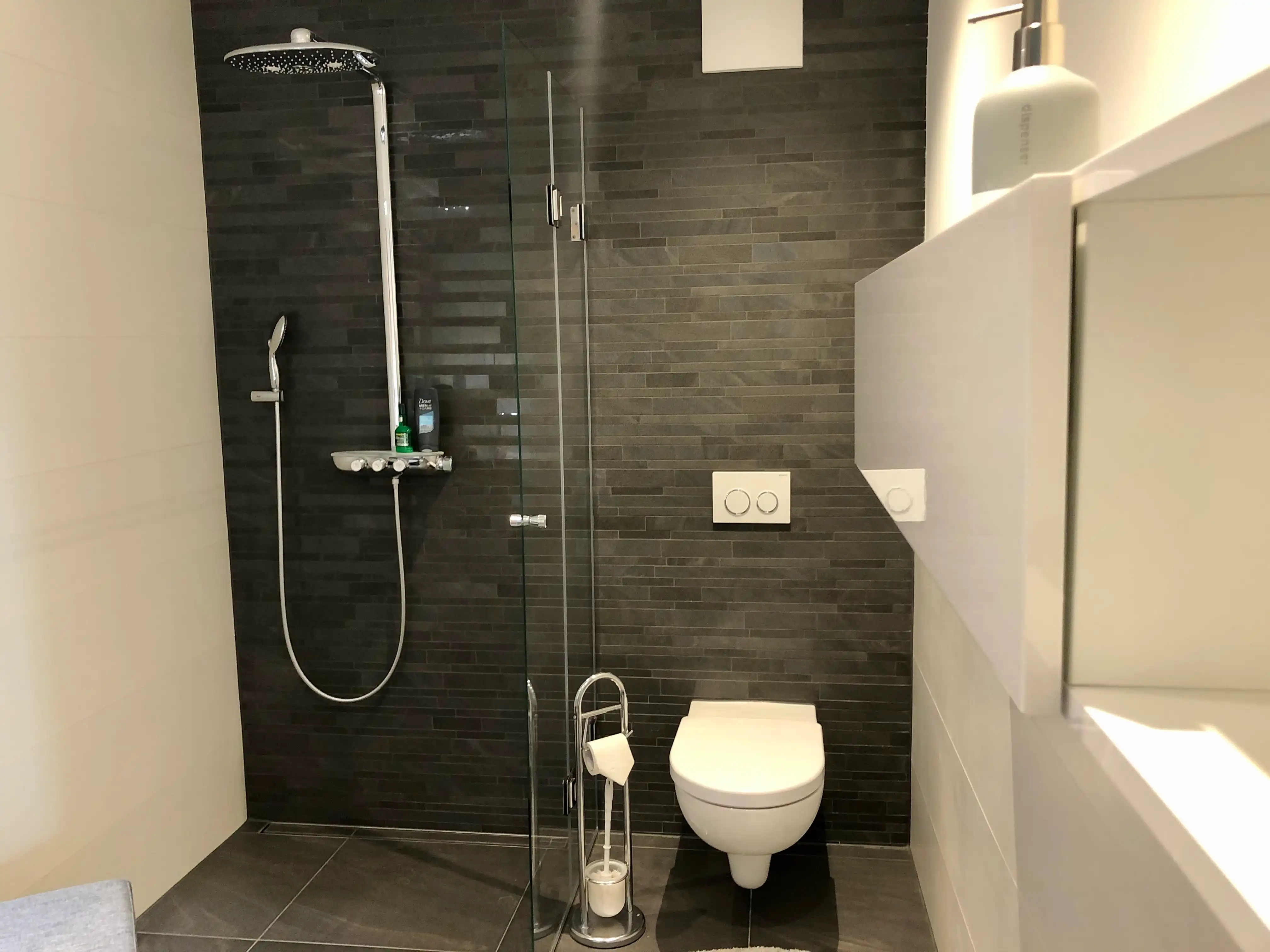 Badeinrichtung der Ferienwohnung Markleeberger See