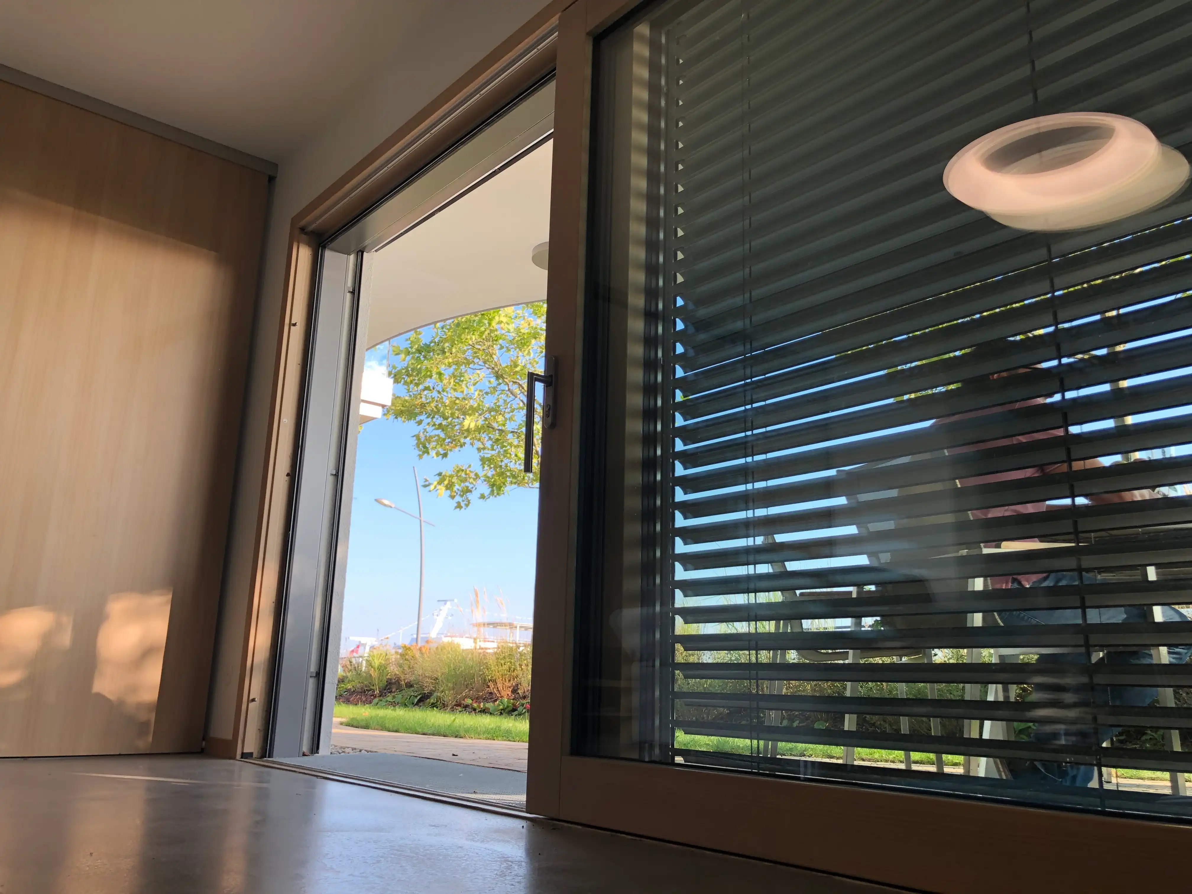 Schiebefenster Wohnraum - FEWO Markkleeberger See