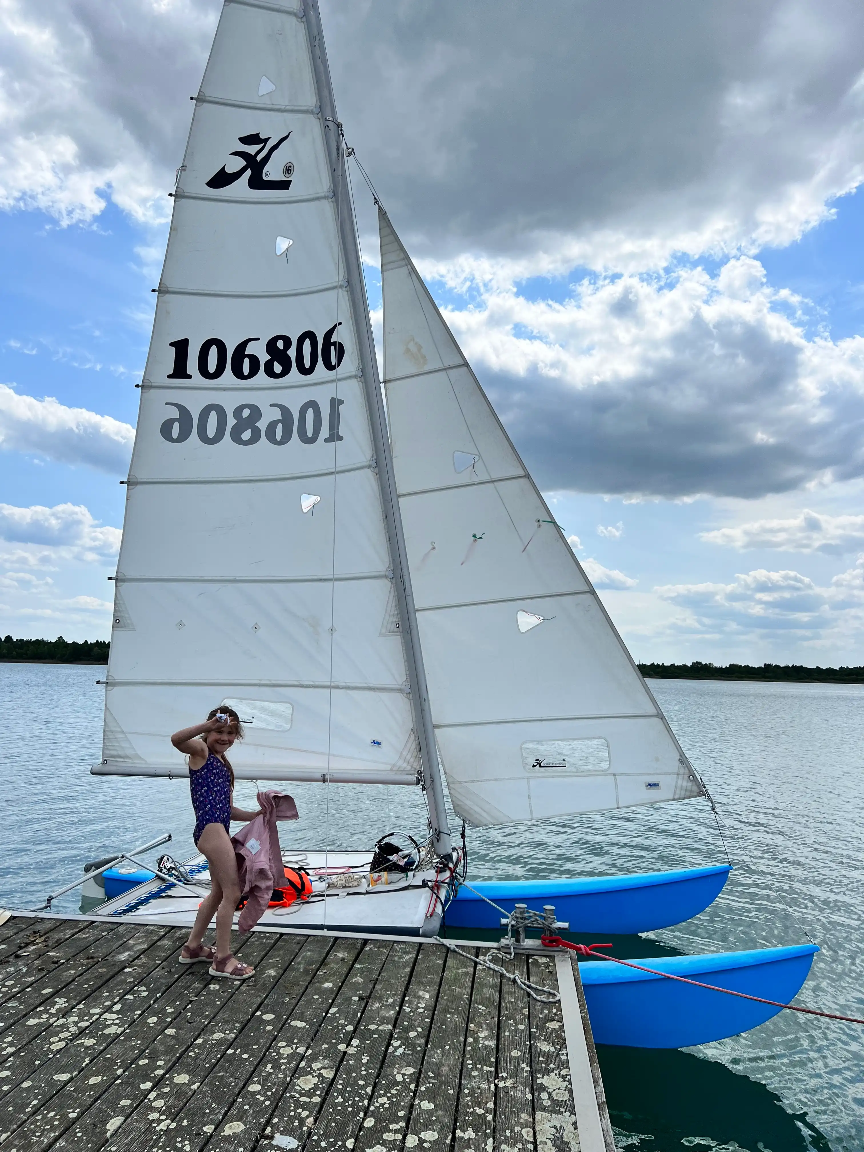 Segeln am Markkleeberger See